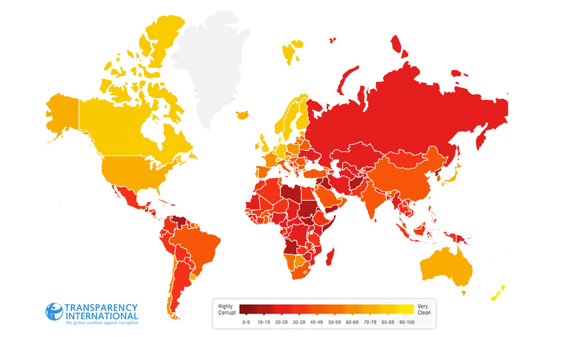 Corruption Perceptions Index 2016 - Transparency International