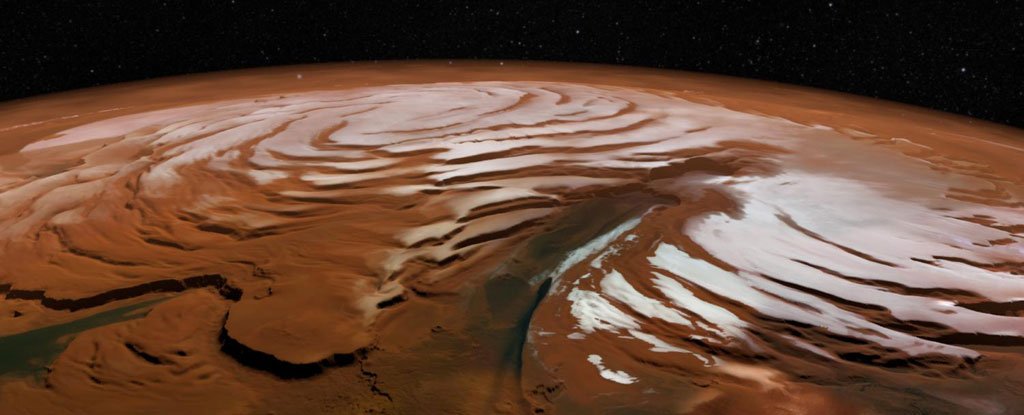 Mars Has Some Serious Snowstorms at Night