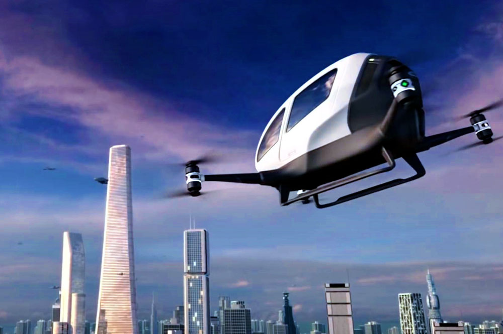 The Worlds First Flying Taxis Will Take to the Skies in Five Months