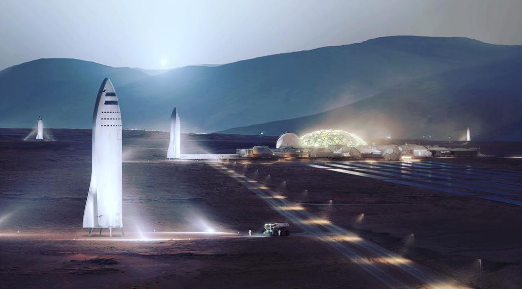 Elon Musk Wants Giant SpaceX Spaceship to Fly People to Mars by 2024
