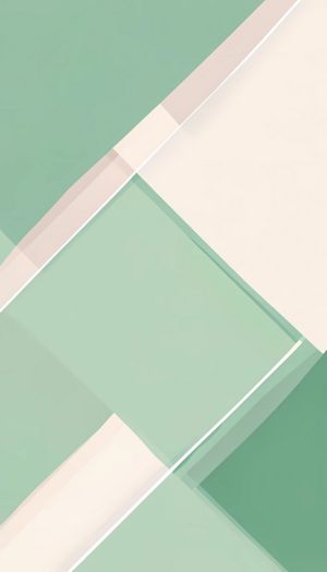 Green and Cream