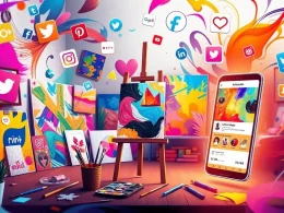 Digital Art for Social Media: Engaging a Global Audience